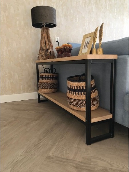 Eiken Sidetable Lisa - Afbeelding 8