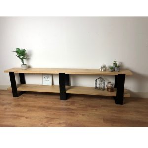 Eiken Sidetable Vuur