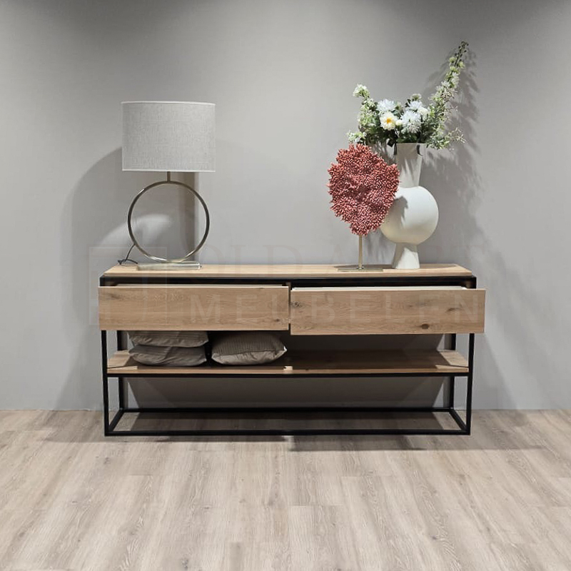 Eiken Sidetable Wietse - Afbeelding 5