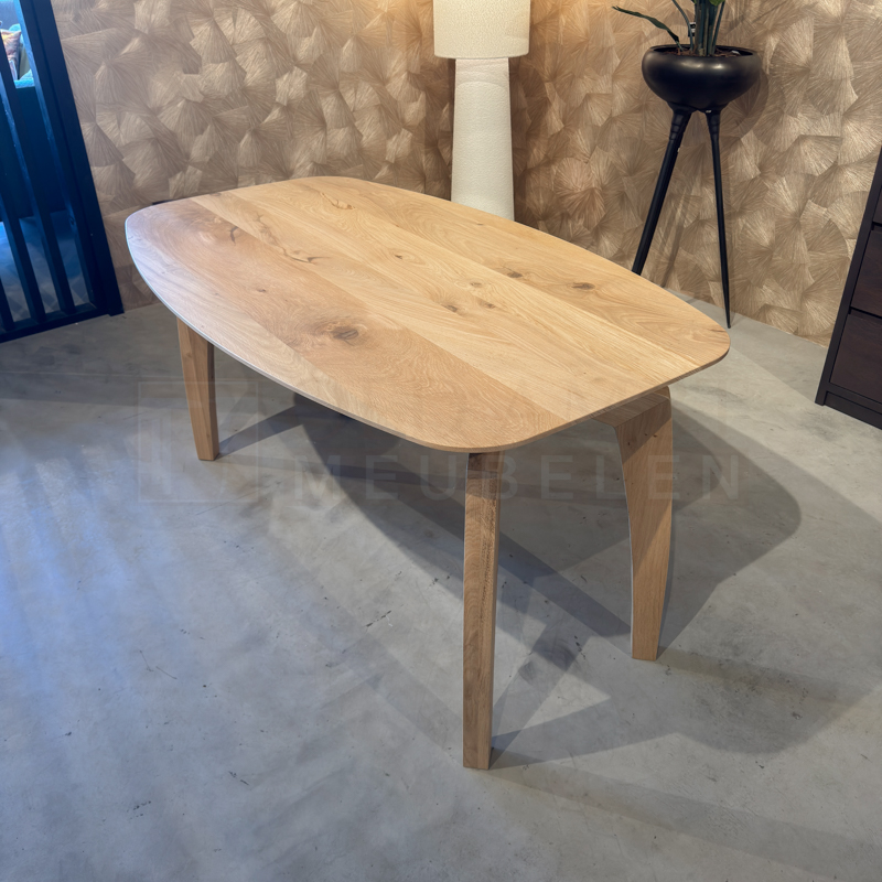 Eiken Deens ovale Tafel Diez - Afbeelding 10