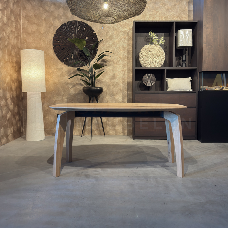 Eiken Deens ovale Tafel Diez - Afbeelding 11