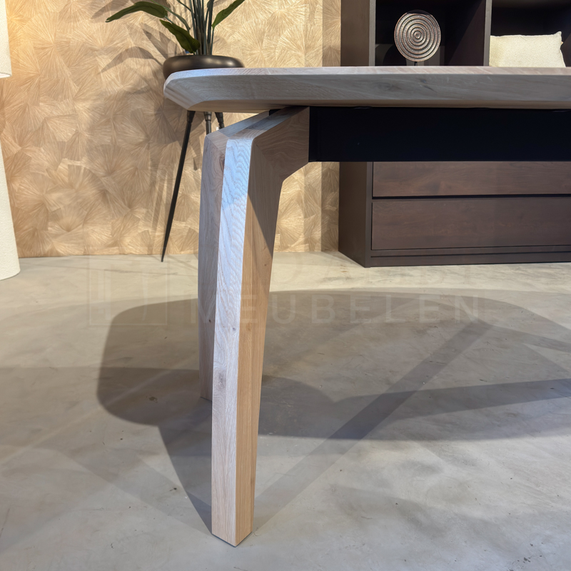 Eiken Deens ovale Tafel Diez - Afbeelding 6