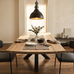 Eiken tafel Lily