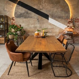 Eiken tafel Lolan