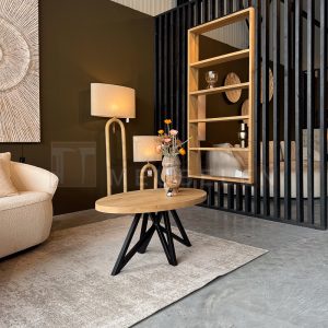Eiken ovale Salontafel Andrea