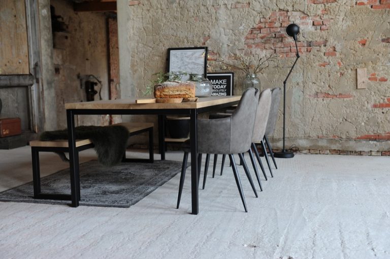 Eiken tafel Carlos - Afbeelding 5