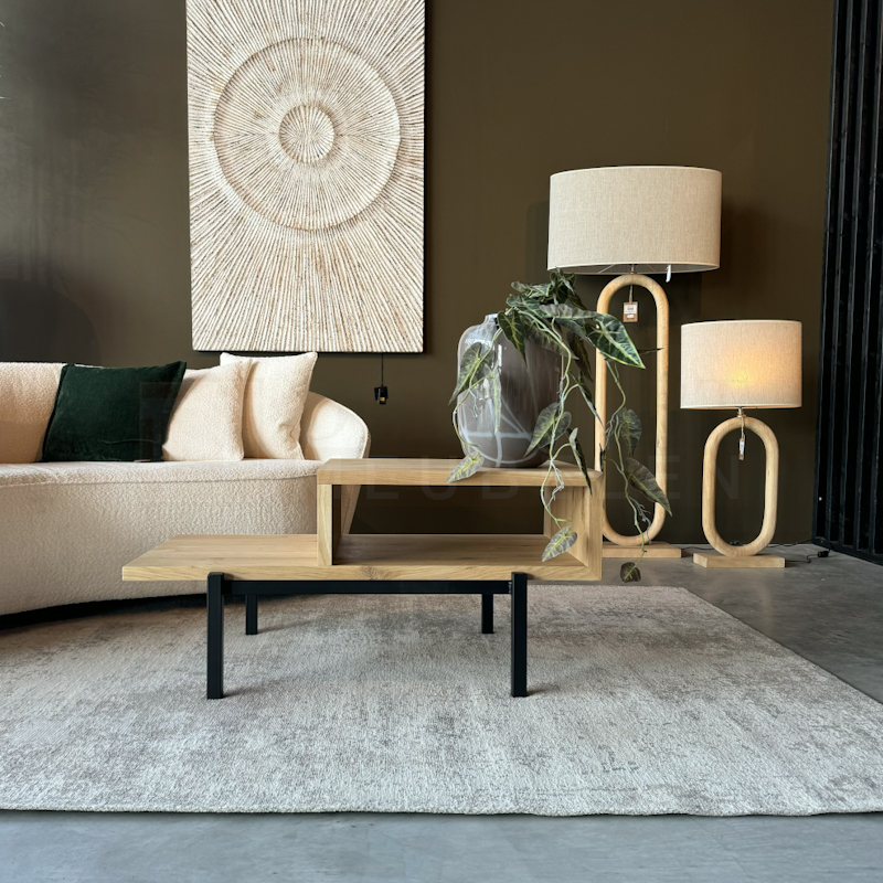 Eiken Salontafel Chase - Afbeelding 3