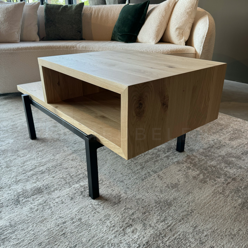 Eiken Salontafel Chase - Afbeelding 4