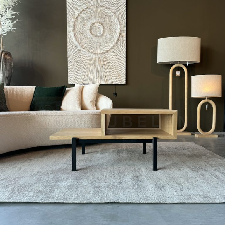 Eiken Salontafel Chase - Afbeelding 5