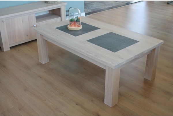 Eiken Salontafel Chelsey - Afbeelding 3