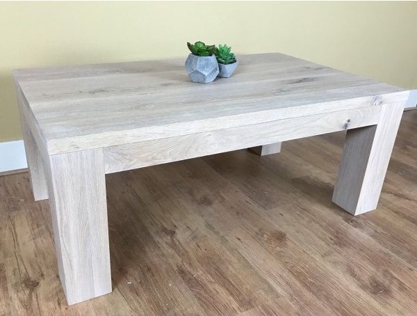 Eiken Salontafel Feline - Afbeelding 3