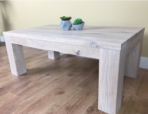 Eiken Salontafel Feline - Afbeelding 4