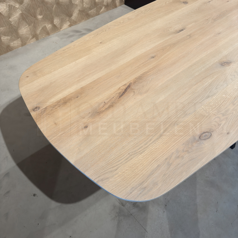 Eiken Deens ovale tafel Freek - Afbeelding 7