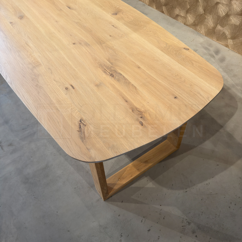 Eiken Deens ovale tafel Freek - Afbeelding 9