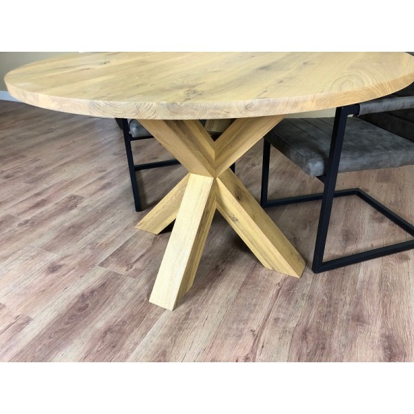 Eiken tafel Frits - Afbeelding 4