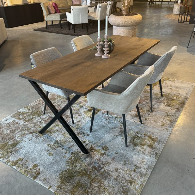 Eiken tafel Gijs - Afbeelding 5