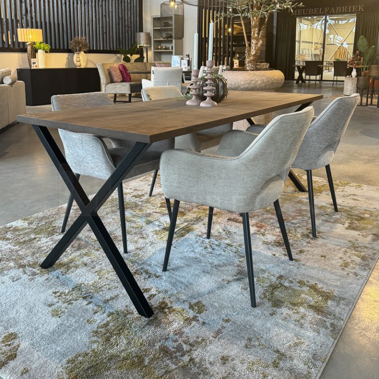 Eiken tafel Gijs - Afbeelding 2