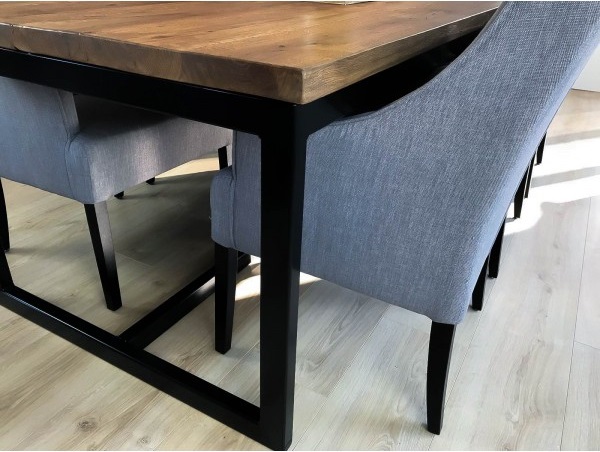 Eiken tafel Gwenn - Afbeelding 3