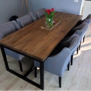 Eiken tafel Gwenn
