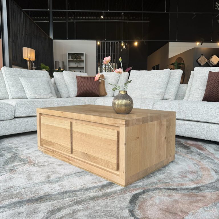 Eiken Salontafel Henry - Afbeelding 5
