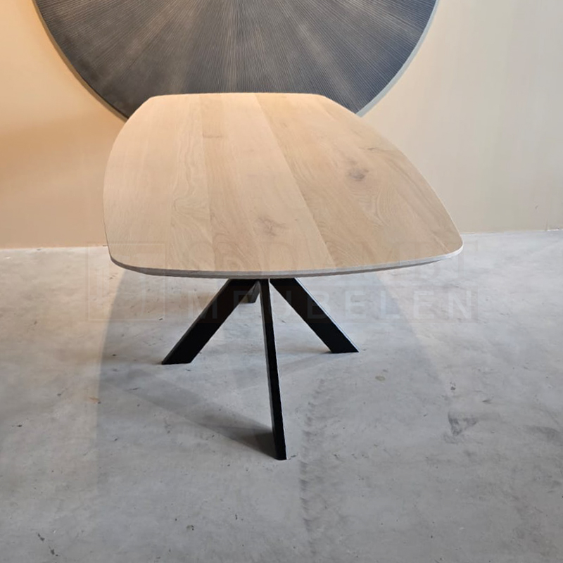 Eiken Deens ovale tafel Hugo - Afbeelding 5