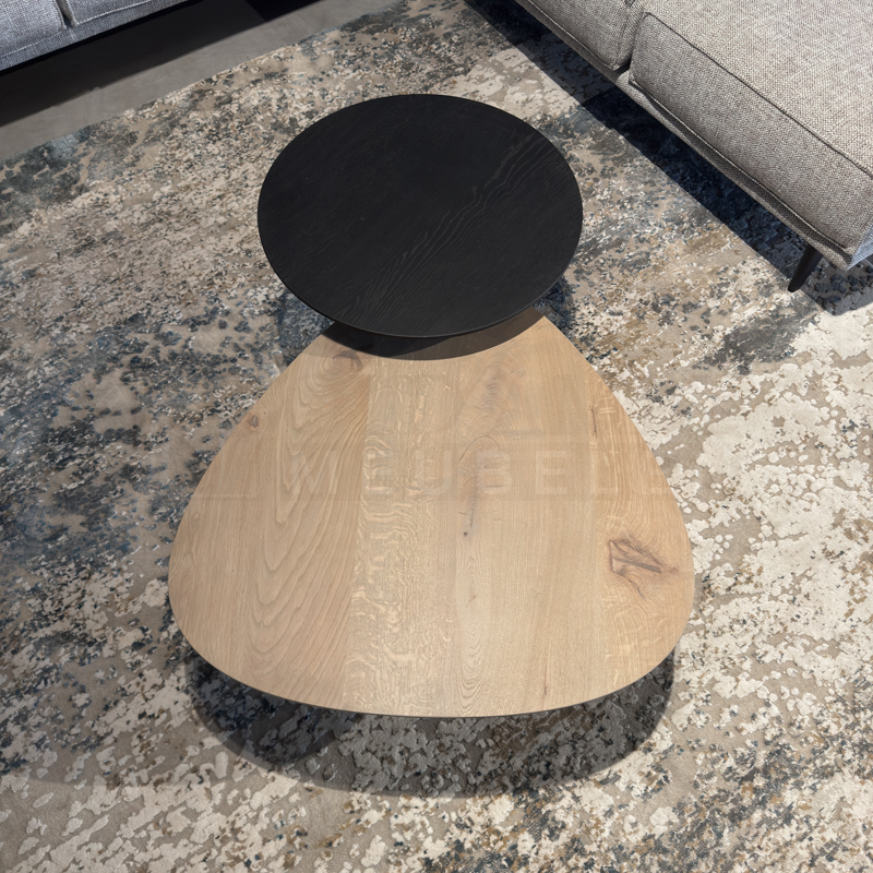 Eiken Salontafel Set Jessie - Afbeelding 3