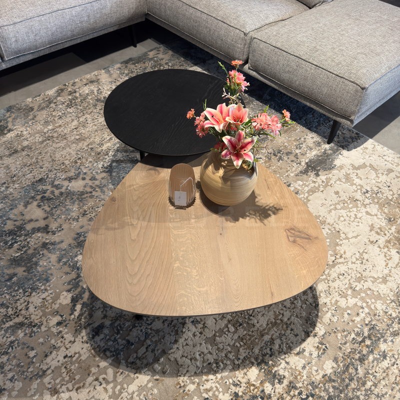 Eiken Salontafel Set Jessie - Afbeelding 5