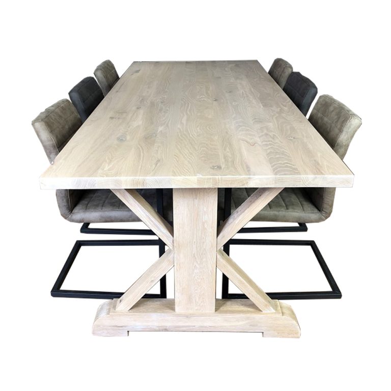Eiken tafel Klaas - Afbeelding 3