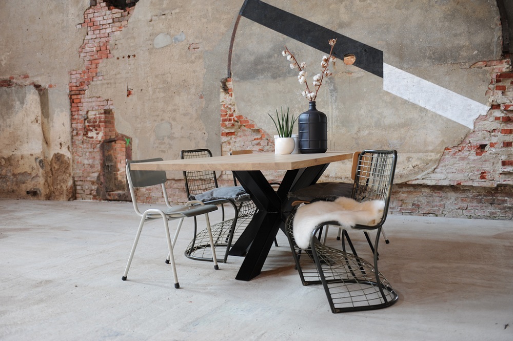 Eiken tafel Laurens - Afbeelding 9