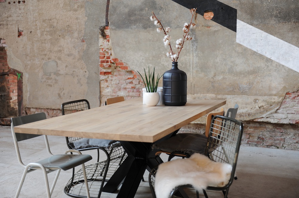 Eiken tafel Laurens - Afbeelding 10