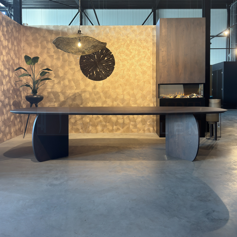 Eiken Deens ovale Tafel Leonie - Afbeelding 3