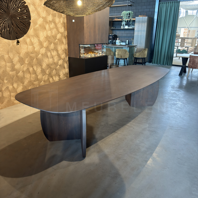 Eiken Deens ovale Tafel Leonie - Afbeelding 4