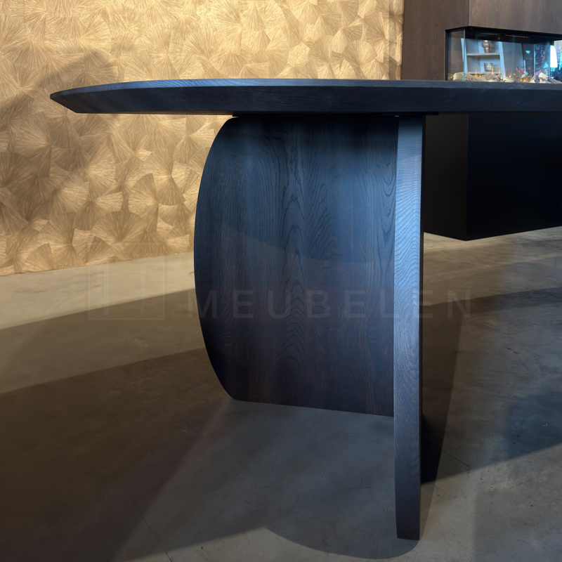 Eiken Deens ovale Tafel Leonie - Afbeelding 6