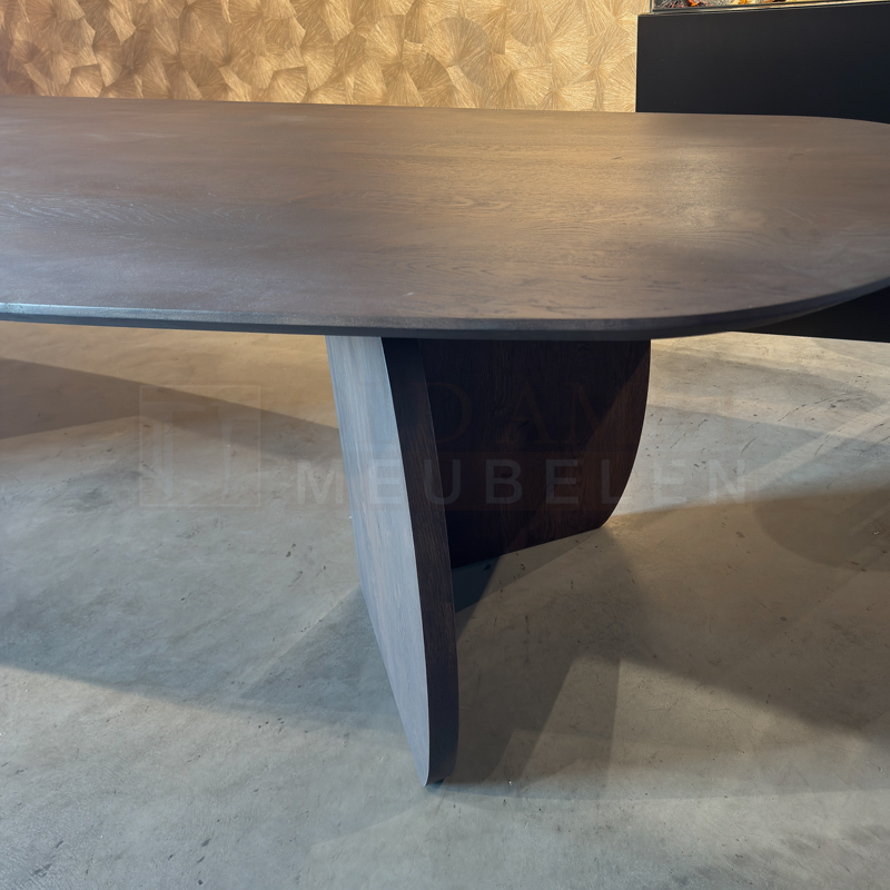 Eiken Deens ovale Tafel Leonie - Afbeelding 8