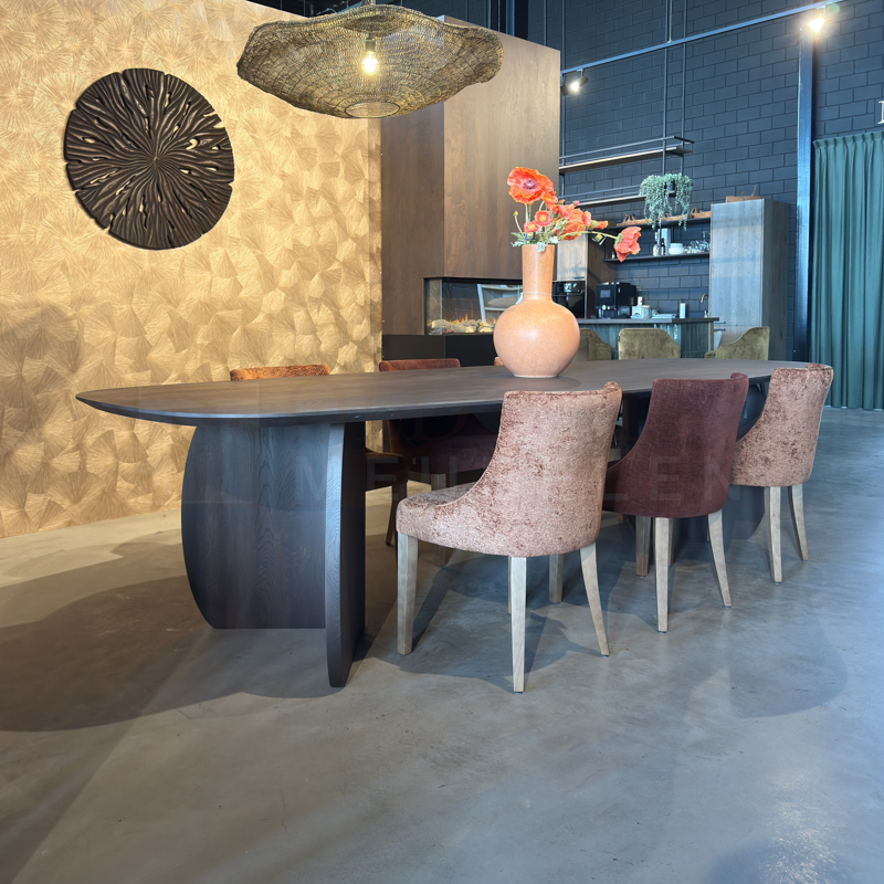 Eiken Deens ovale Tafel Leonie