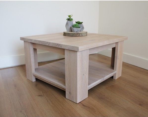 Eiken Salontafel Lieke - Afbeelding 4