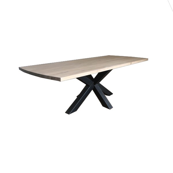 Eiken tafel Lily - Afbeelding 7