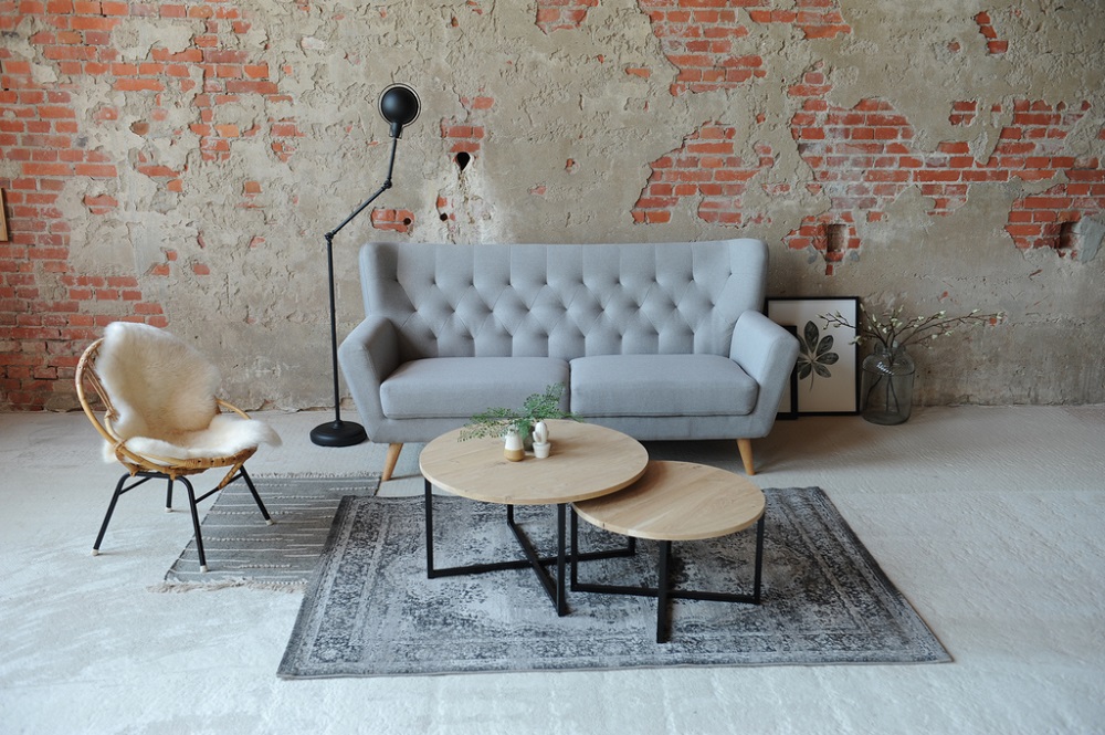 Eiken Salontafel set Liva - Afbeelding 2