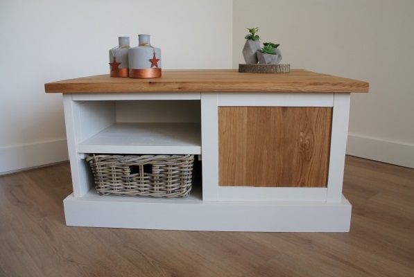 Eiken Salontafel Lotte - Afbeelding 4
