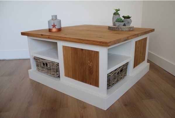 Eiken Salontafel Lotte - Afbeelding 5