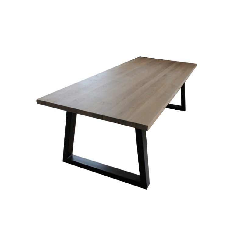 Eiken tafel Martijn - Afbeelding 3