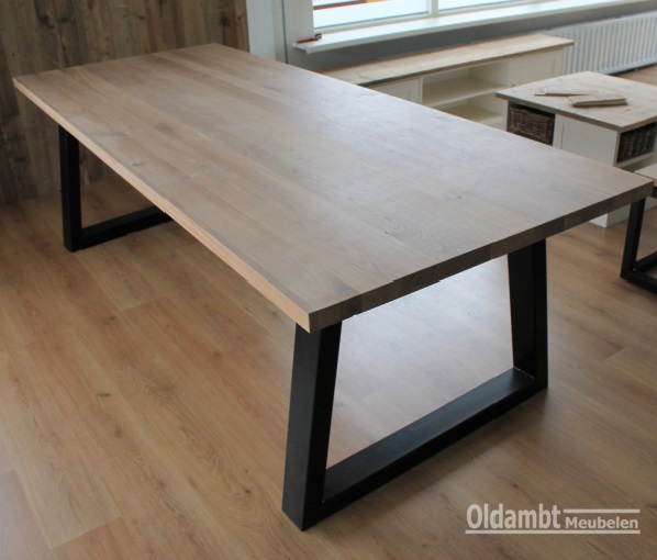 Eiken tafel Martijn - Afbeelding 3