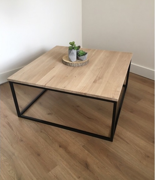 Eiken Salontafel Nadia - Afbeelding 6