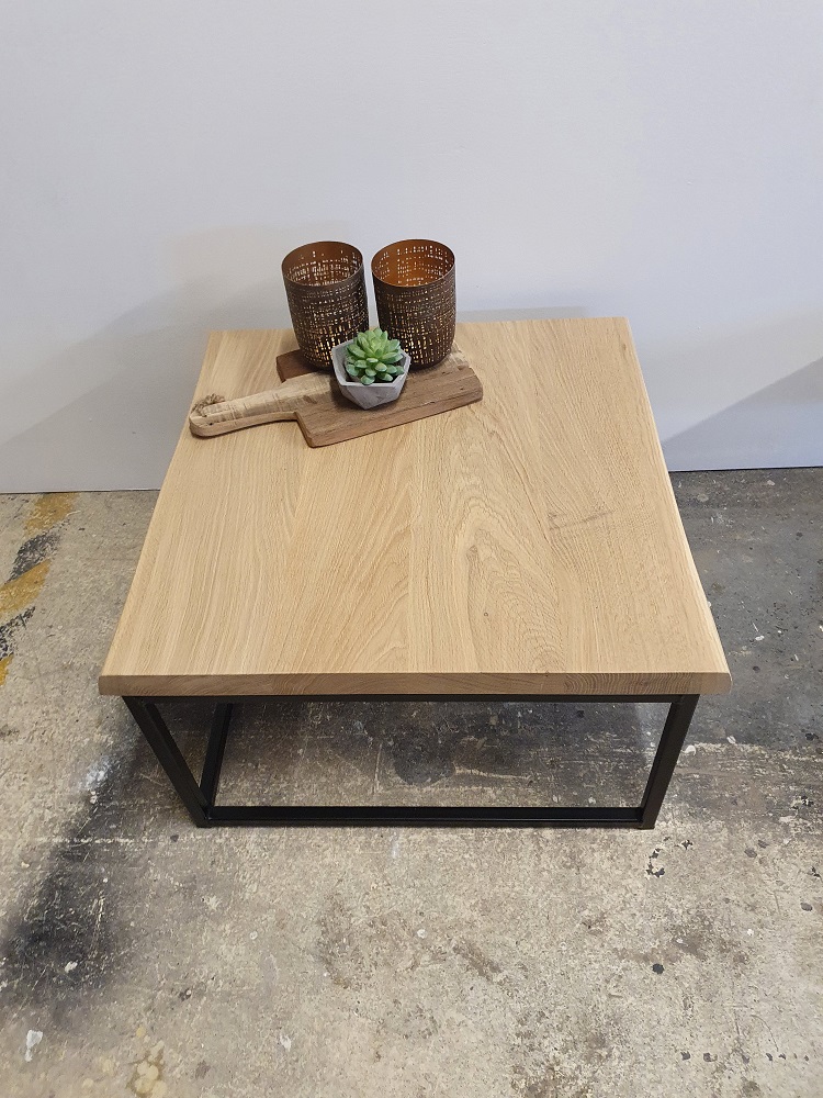 Eiken Salontafel Nick - Afbeelding 2