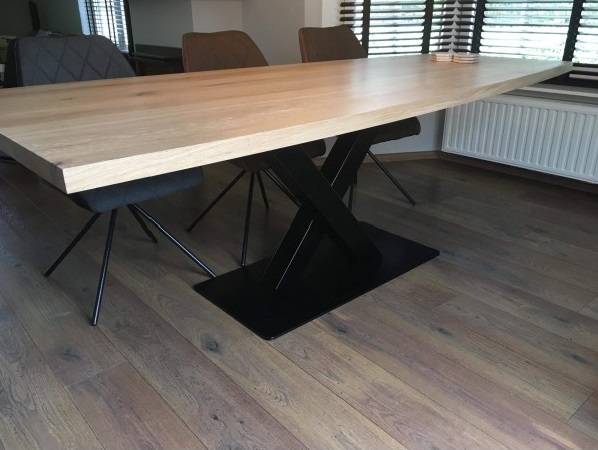 Eiken tafel Noud - Afbeelding 2