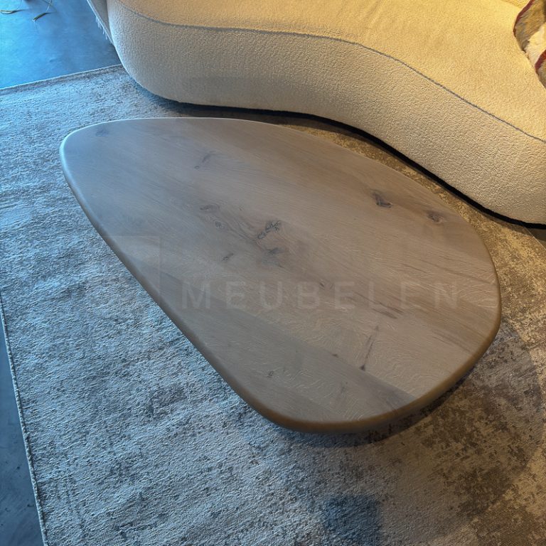 Eiken Salontafel Pebble - Afbeelding 3