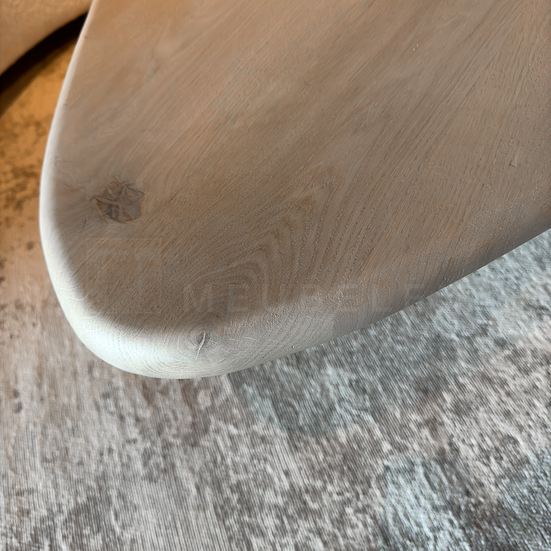 Eiken Salontafel Pebble - Afbeelding 5