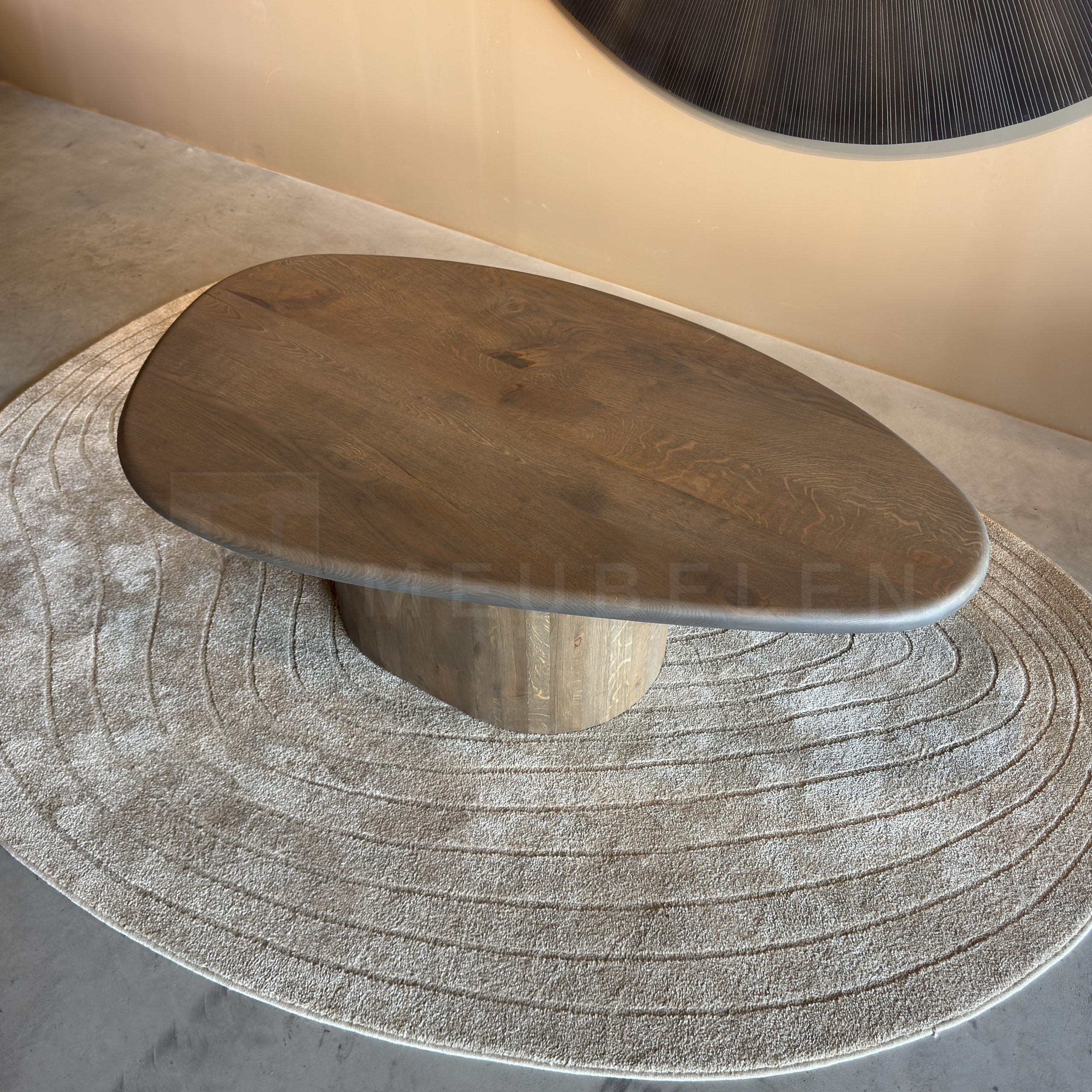 Eiken Salontafel Pebble - Afbeelding 11