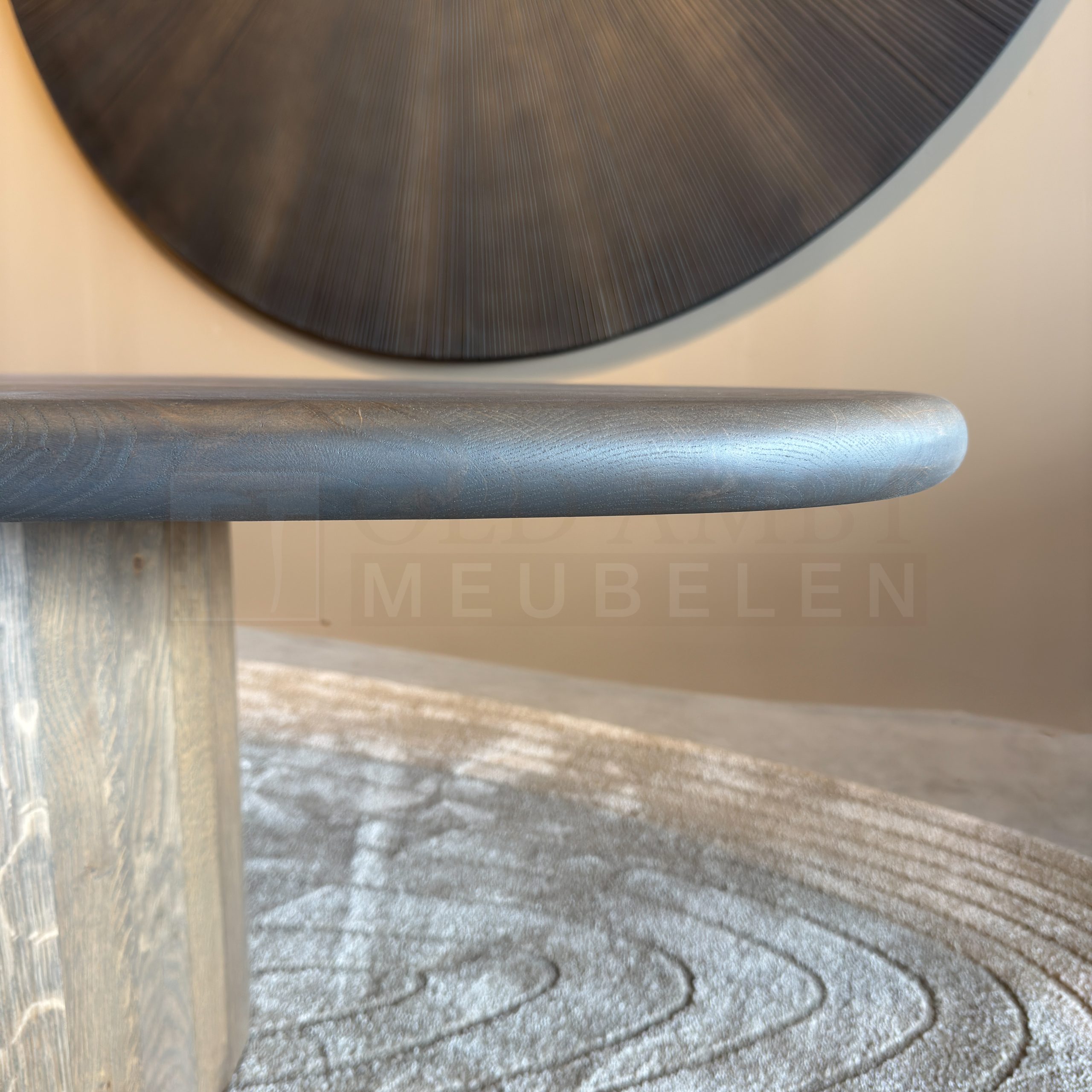 Eiken Salontafel Pebble - Afbeelding 12