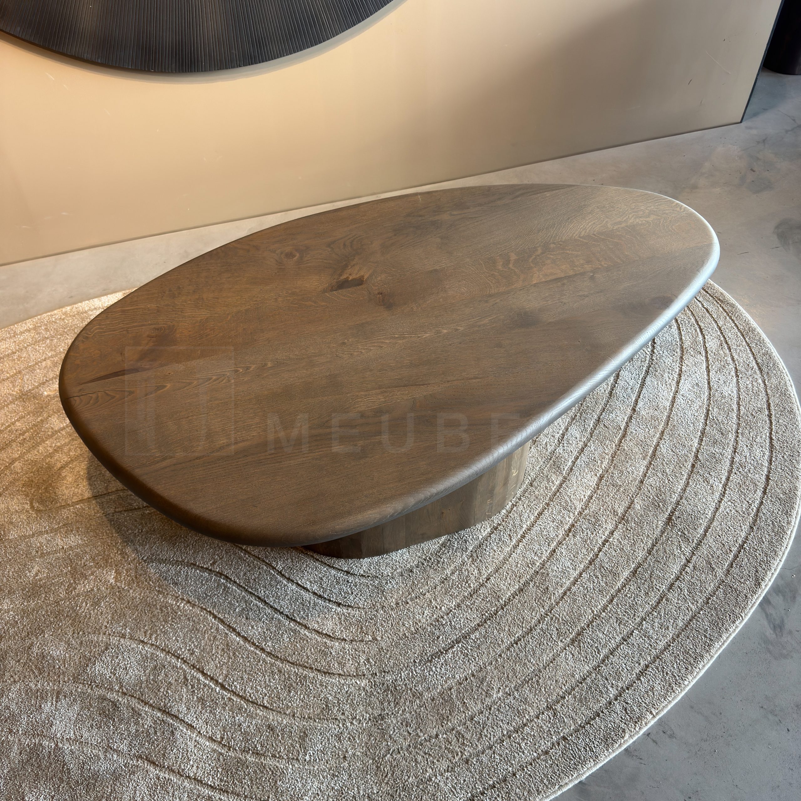 Eiken Salontafel Pebble - Afbeelding 13